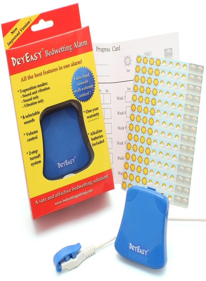 DRYEASY Bedwetting Alarm with Volume Control, 6 Selectable Sounds and Vibration - Image 1
