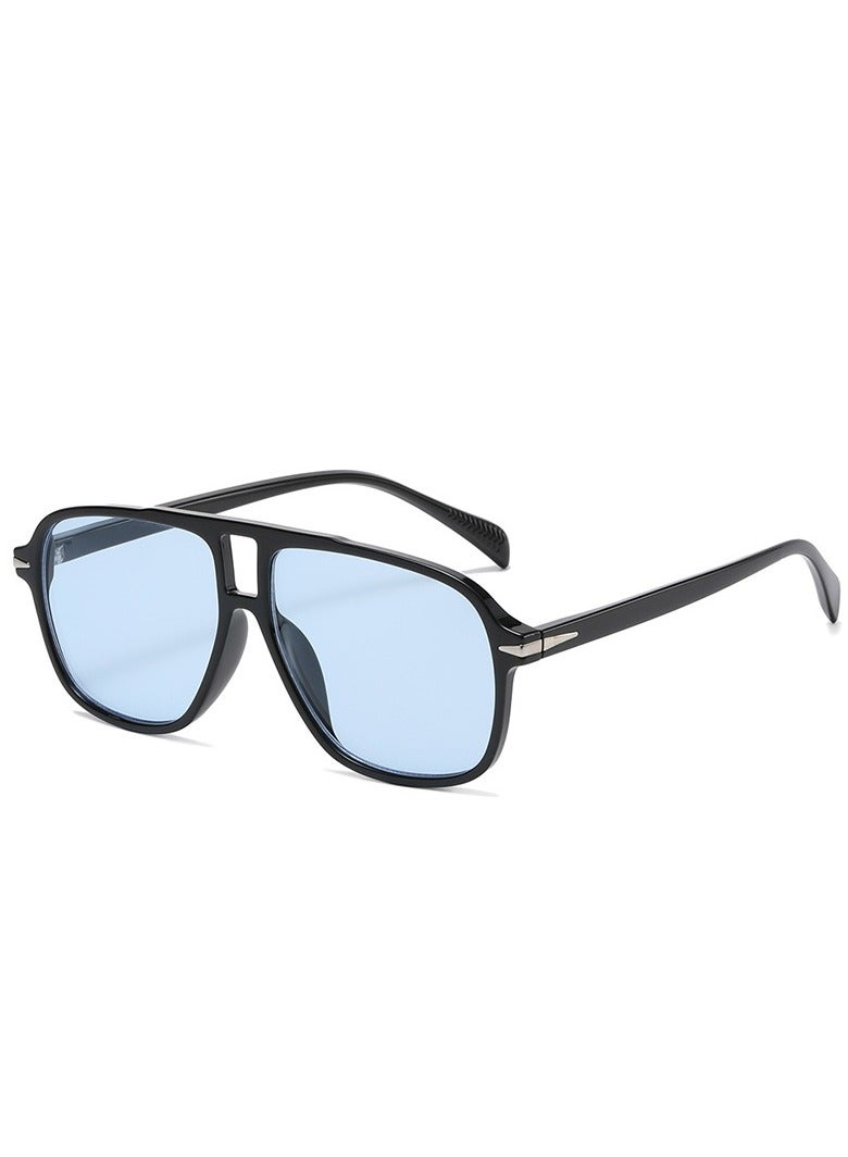 آنا نظارات شمسية طيار أنيقة مزدوجة الدعامة لحماية من الشمس - Image 1