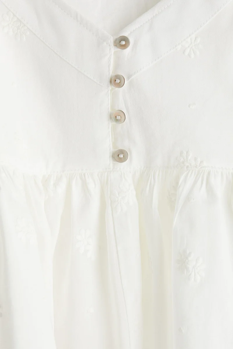 اتش اند ام Peplum strappy top