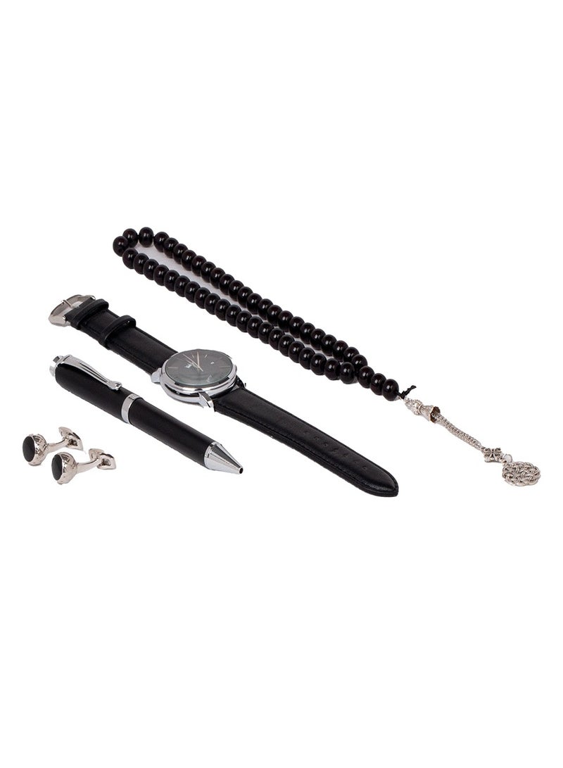 فونيم طقم فونيم اسود فضي رويال - Image 4