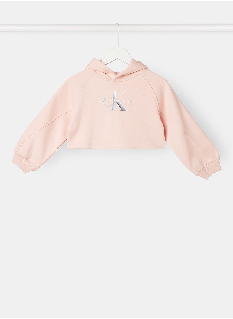 Calvin Klein Jeans - Girls Gradient Monogram Hoodie - Image 1