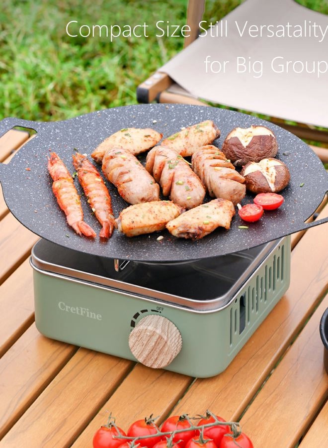 CretFine Camping Stove with Carry Bag (White) - Image 5