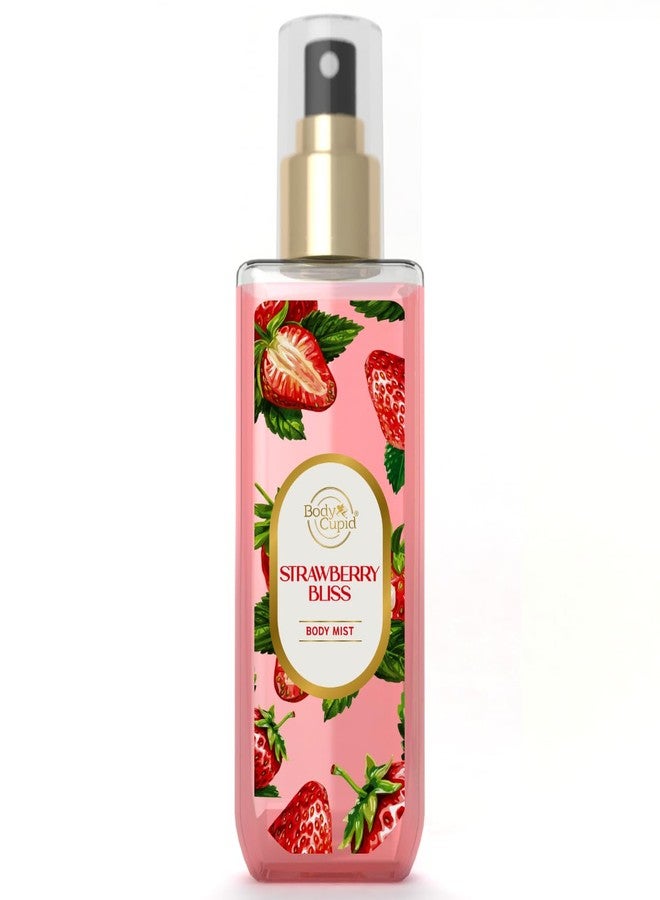 بودي كيوبيد معطر للجسم برائحة الفراولة المنعشة من بودي كيوبيد | يدوم طويلاً | برائحة الفواكه المنعشة | 100 مل - Image 2