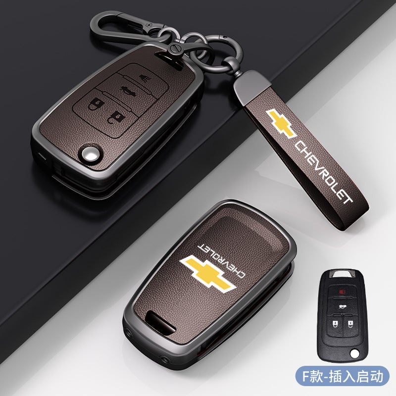 Chevrolet Key Case for Cruze, Malibu, Trax, and More - Premium Zinc Alloy Design - Image 1