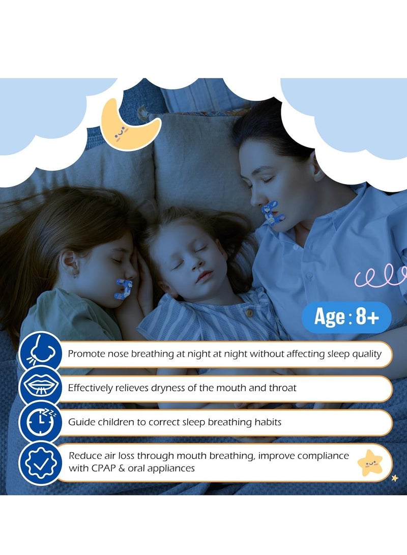 Zikra 90PCS Mouth Tape for Sleeping for Less Breathing Snoring Relief, Gentle for Better Nose Improved Develops Nasal - Image 2