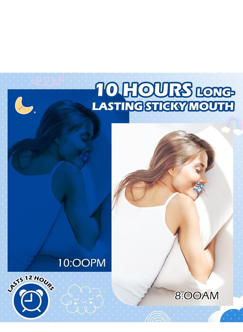 Zikra 90PCS Mouth Tape for Sleeping for Less Breathing Snoring Relief, Gentle for Better Nose Improved Develops Nasal - Image 5