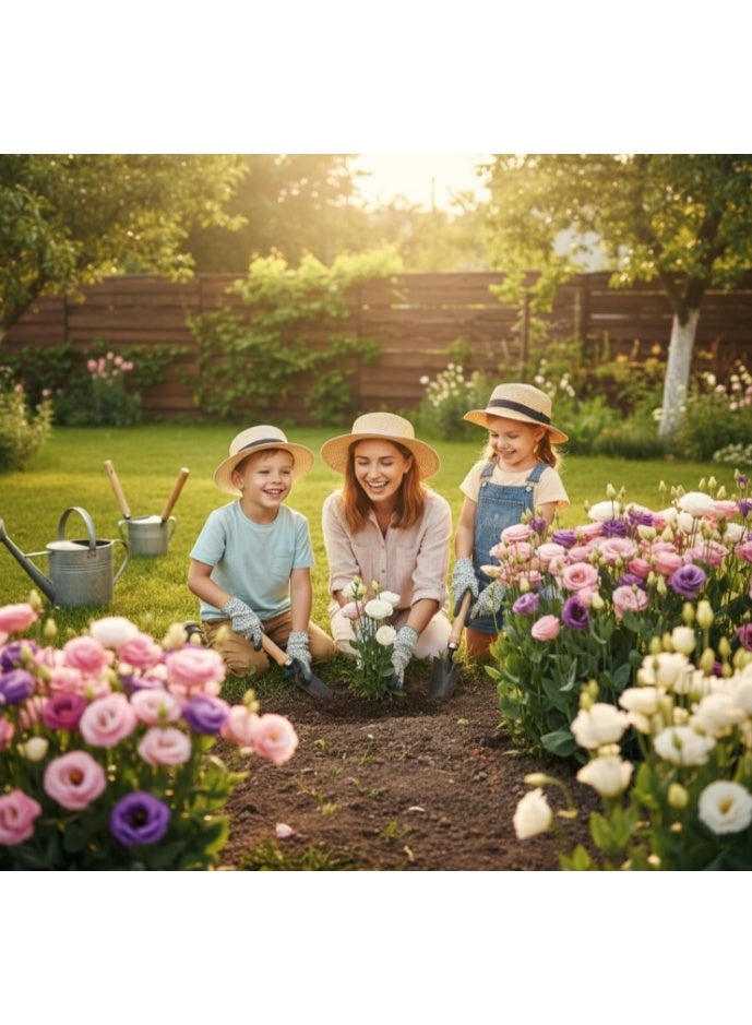 300 Pcs Mix Color Lisianthus Seeds, Eustoma Seeds , Flower Seeds for All Seasons Planting - Image 2