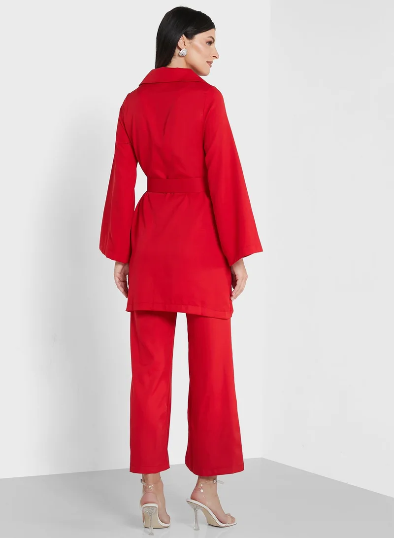 Khizana Wide Legged Pants Set