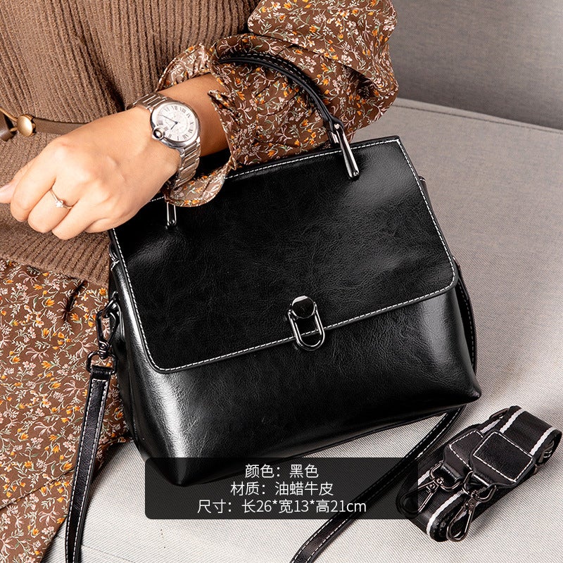 Bag Commuter Handbag Women'S Leather Women'S Bag Fashion High-End All-Match Shoulder Crossbody Bag - Image 3