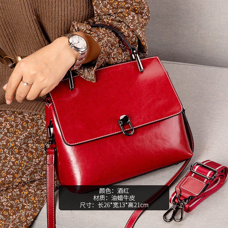 Bag Commuter Handbag Women'S Leather Women'S Bag Fashion High-End All-Match Shoulder Crossbody Bag - Image 5
