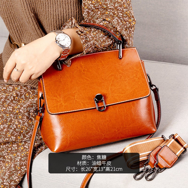 Bag Commuter Handbag Women'S Leather Women'S Bag Fashion High-End All-Match Shoulder Crossbody Bag - Image 4