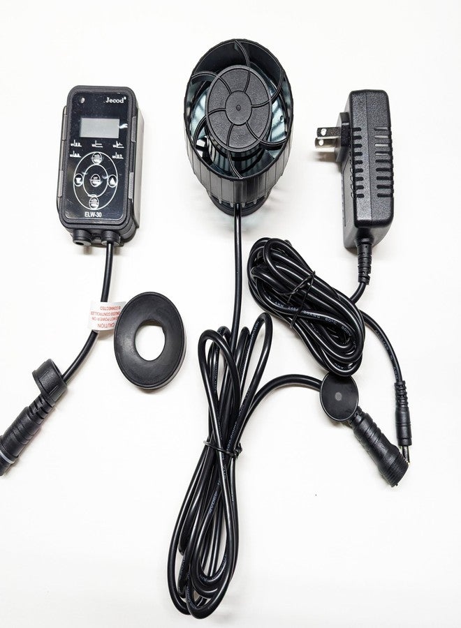 Jebao Jecob ELW-30 DC Wave Maker Pump with Controller, 3434 GPH / 13000 LPH, Ultra Quiet, Energy Saving, Circulation Pump, Master and Slave Group use, Magnetic Base, No App Control Trouble Free. - Image 3