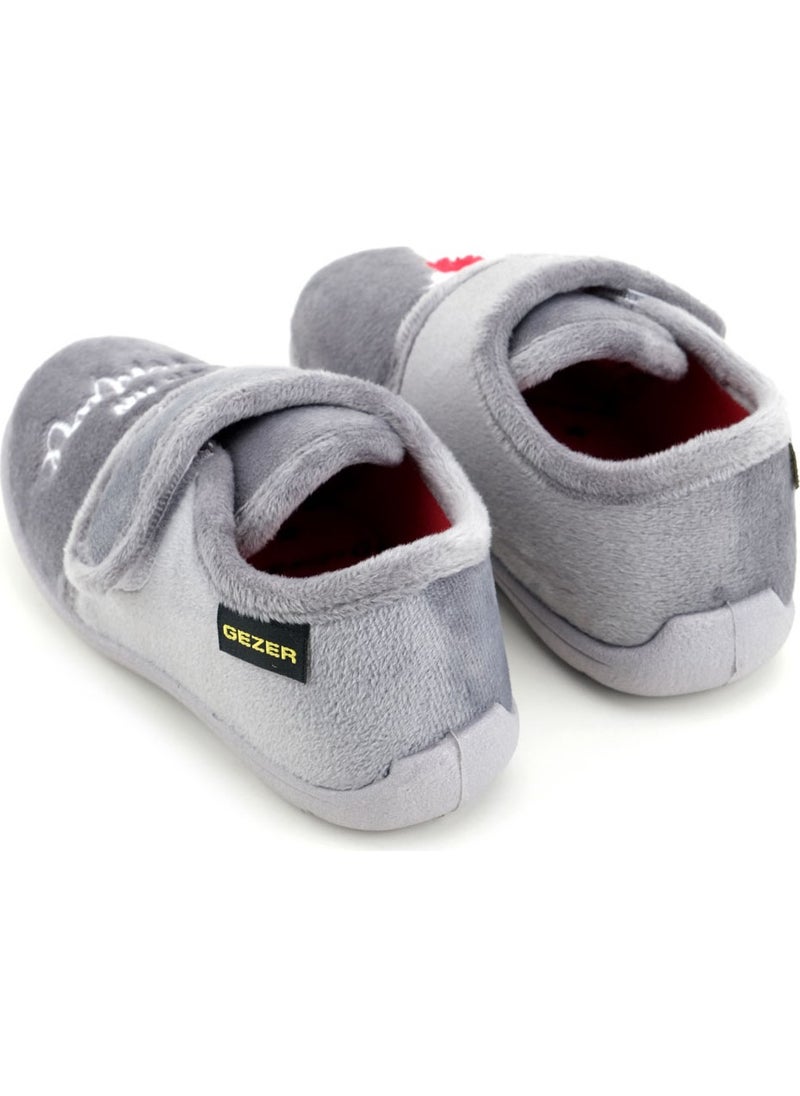 Gezer - Winter Velcro Adjustable Comfortable Sole Boys Slipper Shoes - Image 1