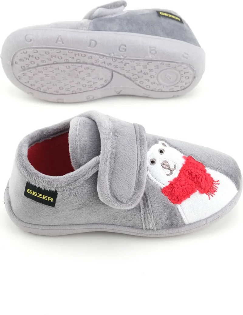 جيزر Winter Velcro Adjustable Comfortable Sole Boys Slipper Shoes