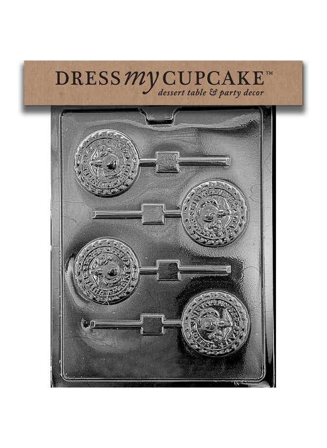 Dress My Cupcake Dress My Cupcake Chocolate Candy Mold, Marine Lollipop 