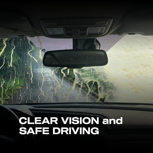 Nasiol GlasShield Wipe-On Nano Rain Repellent Wipe Kit, Ceramic Coating for Windshield, Quick & Easy Application, Easy to Clean, Lasts for 15,000 Miles - Image 3