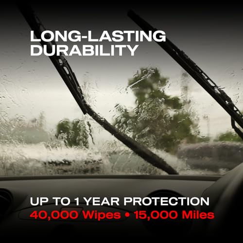 Nasiol GlasShield Wipe-On Nano Rain Repellent Wipe Kit, Ceramic Coating for Windshield, Quick & Easy Application, Easy to Clean, Lasts for 15,000 Miles - Image 5