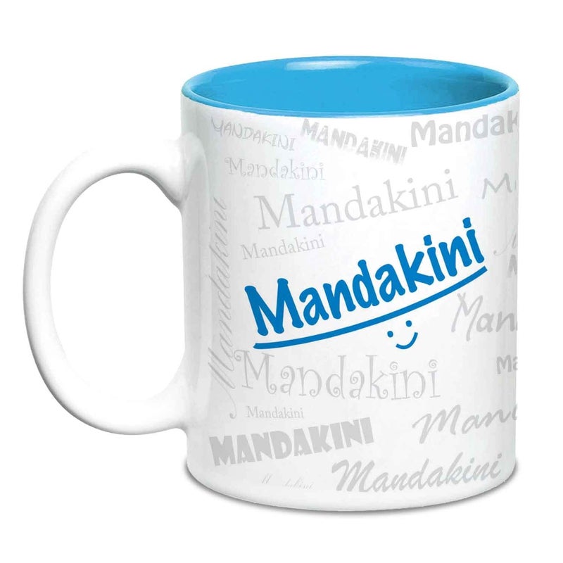 Hot Muggs Me Graffiti Mug - Mandakini Personalised Name Ceramic, 315ml, 1 Unit - Image 5