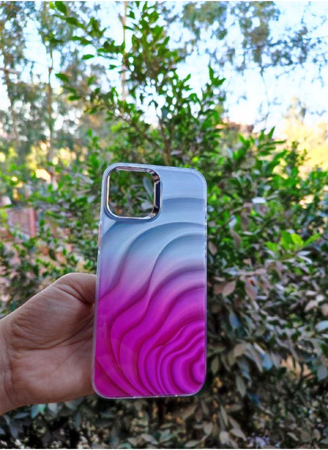 Generic - Iphone 12 Pro Max 3D Protective Case for , Fashion and Unique Design Shockproof, Gloss and Super Soft Design, Compatible with Iphone 12 Pro Max - Pink - Image 1