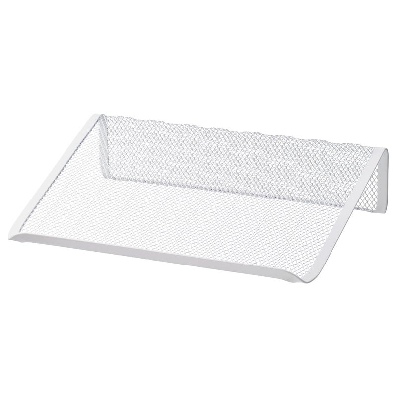 Baitique Laptop Stand, Ventilated Metal Mesh, White - Image 1