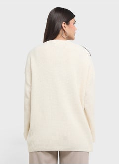 VERO MODA V- Neck Cardigan  - Image 2