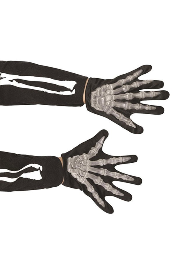 Smiffys Skelton Gloves Child