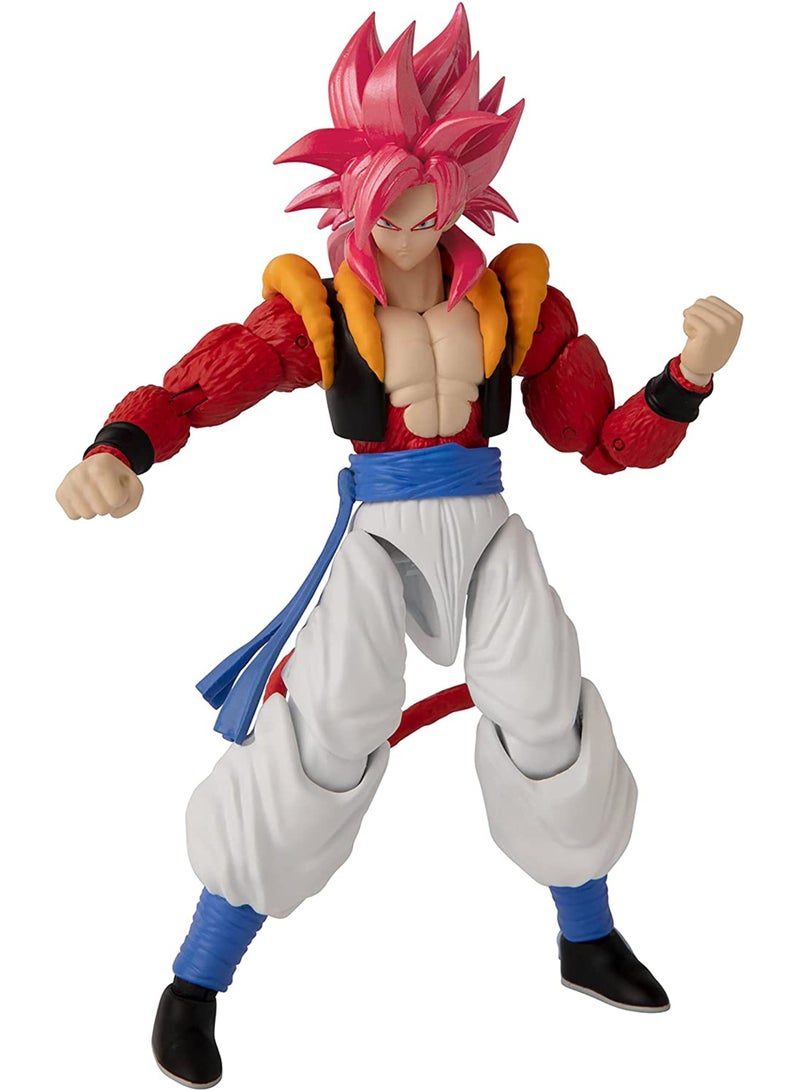 Bandai Dragon Ball Stars Super Saiyan 4 Gogeta 6.5-Inches | Collectible Action Figure | Display Figure | Interchangeable Hands | Perfect Gift for Collectors, Manga & Anime Lovers! - Image 2