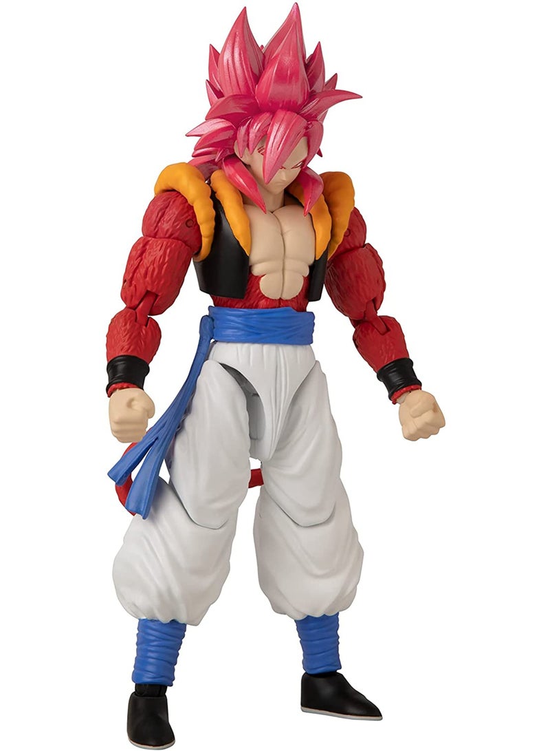 Bandai Dragon Ball Stars Super Saiyan 4 Gogeta 6.5-Inches | Collectible Action Figure | Display Figure | Interchangeable Hands | Perfect Gift for Collectors, Manga & Anime Lovers! - Image 3