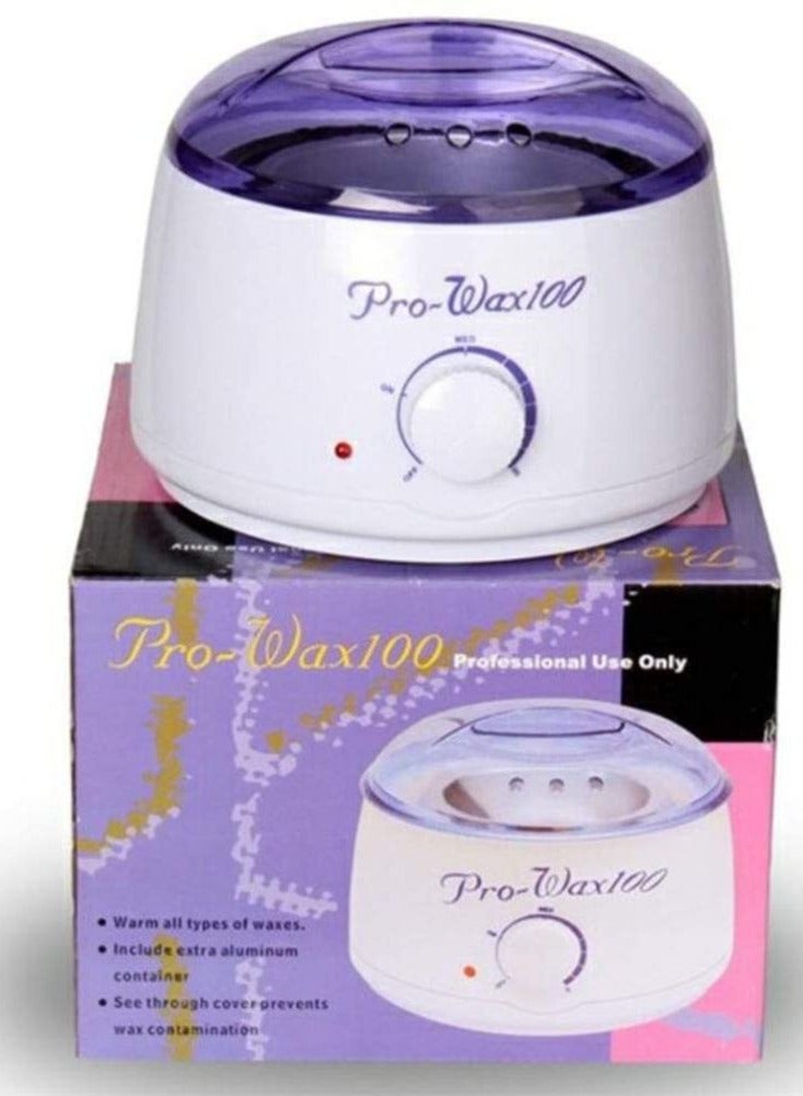Prowax 100 Waxing and waxing apparatus for hair removal with two Black waxes - white - Image 3