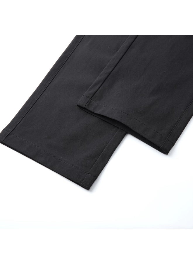 Judger [lightweight And Breathable] Men's Casual Pants, Summer New Style Straight-leg Daily Commute Solid Color Business Casual Trousers For Me - Image 4