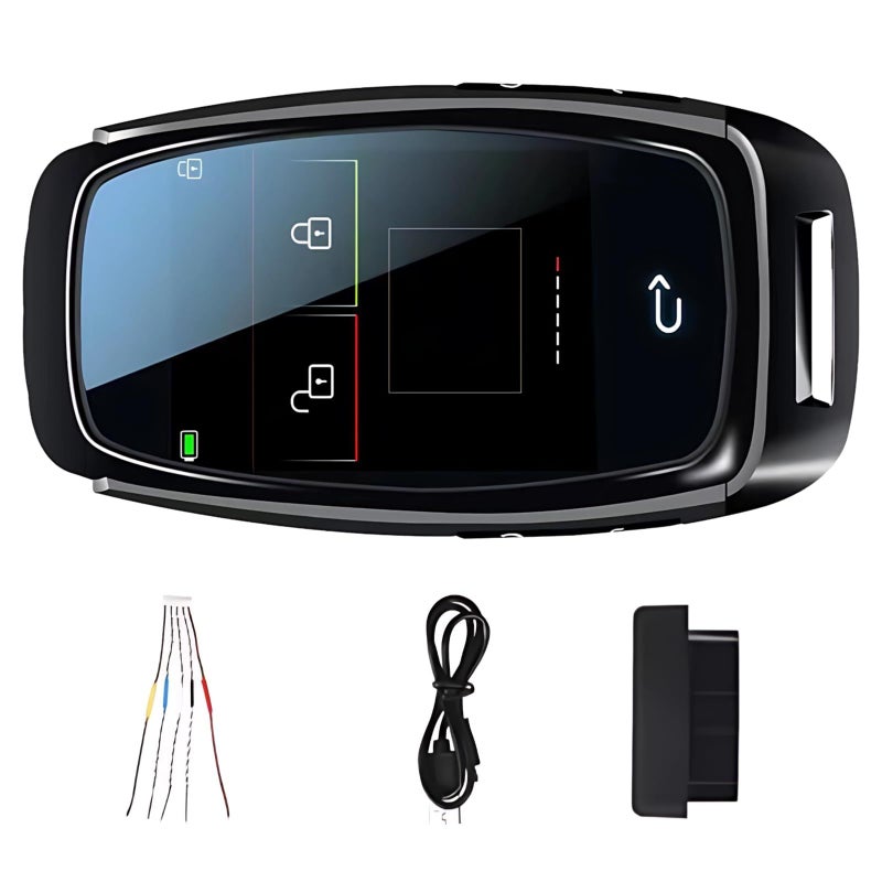 Smart Car Key 2 Inch LCD Touch Screen Remote Keyless Entry 365 Day Standby One Key Start - Image 2