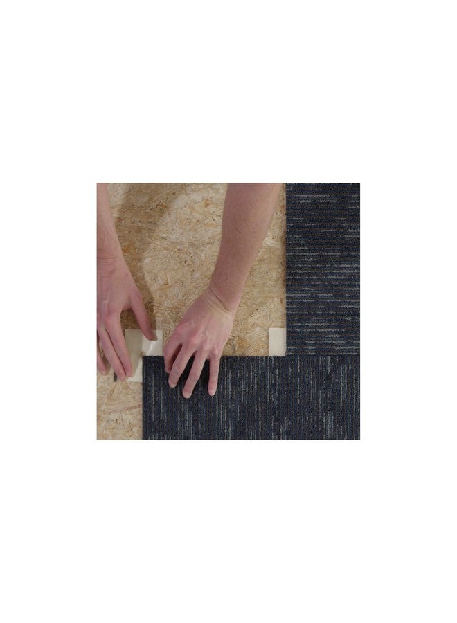 Mohawk Carpet Tile Tape, 4"x4" Flexlok+ Adhesive Installation Tabs (125-Pack) - Image 3