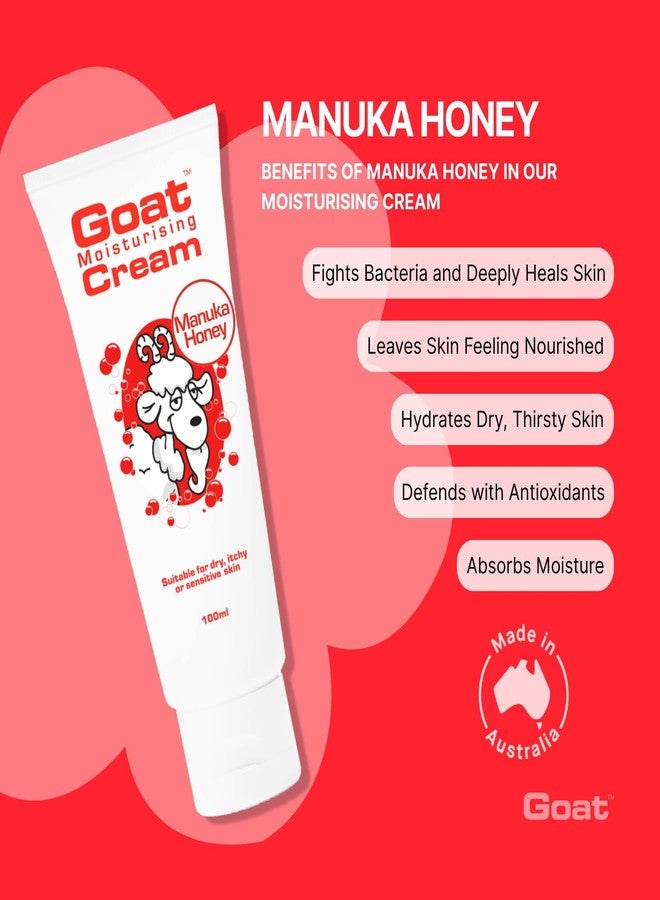 Goat Milk Cream with Manuka Honey 100ml - Image 2