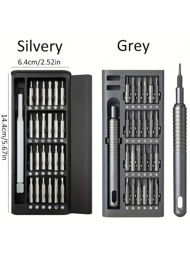 25 In 1 Silvery Precision Screwdriver Set For Mobile Phone And Tablet Repair - Image 1