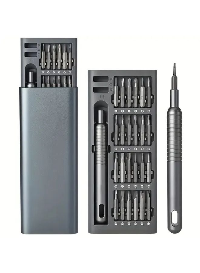 25 In 1 Silvery Precision Screwdriver Set For Mobile Phone And Tablet Repair - Image 2