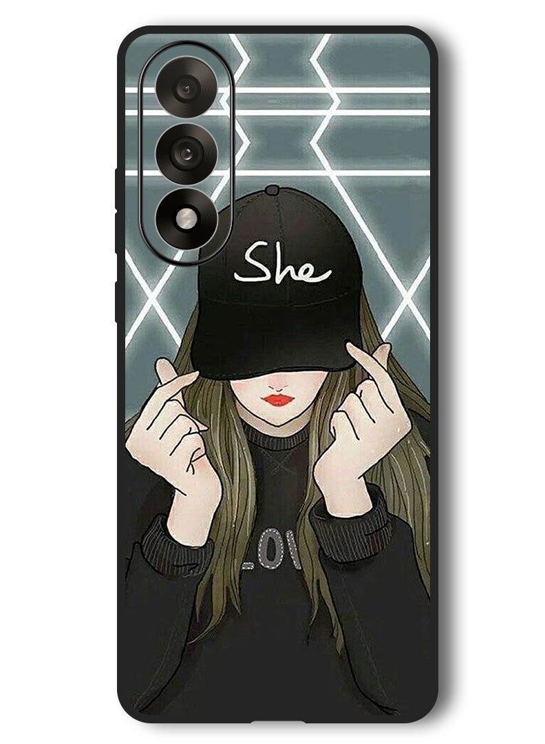 Theodor Case Compatible with OnePlus Nord 5 6.83 Inch Protection Shockproof Bumper Cover She On Cap - Image 1