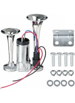 NIBEMINENT Electric Horn Loudspeaker Dual Trumpet  - Image 1