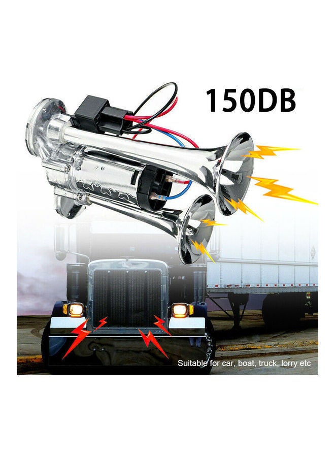 NIBEMINENT Electric Horn Loudspeaker Dual Trumpet - Image 4