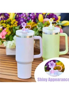 Generic Silicone Straw Covers for Stanley Cup - Set of 6, Compatible with 30 oz & 40 oz Cups, Funny Tumbler Accessories.  - Image 4