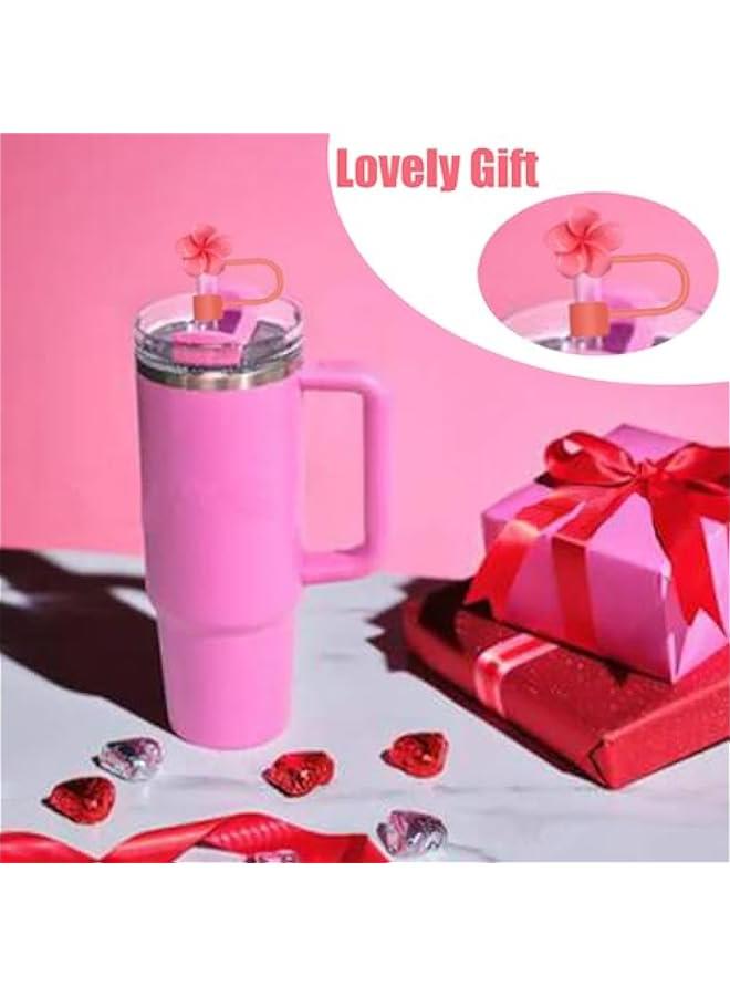 Silicone Straw Covers for Stanley Cup - Set of 6, Compatible with 30 oz & 40 oz Cups, Funny Tumbler Accessories.  - Image 5