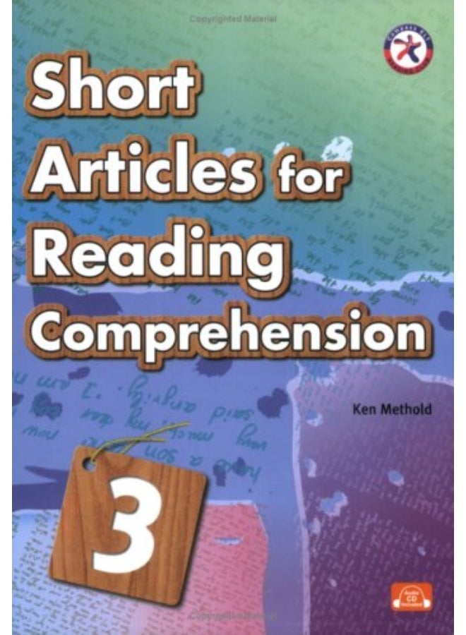SHORT ARTICLES FOR READING COMPREHENSION 3 STUDENT S BOOK WITH AUDIO CD(1EA) 