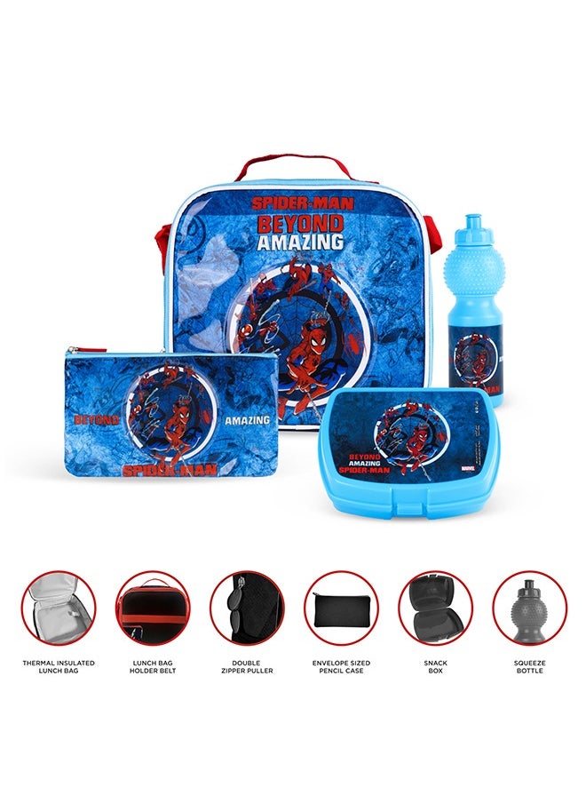 Marvel Spiderman Amazing Power & Responsibility 5in1 Box set 18"