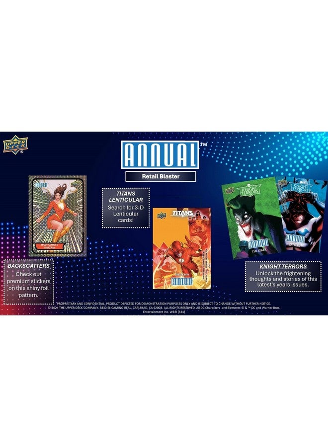 Upper Deck DC Comics Annual Trading Cards Blaster Box 2024 - Image 4