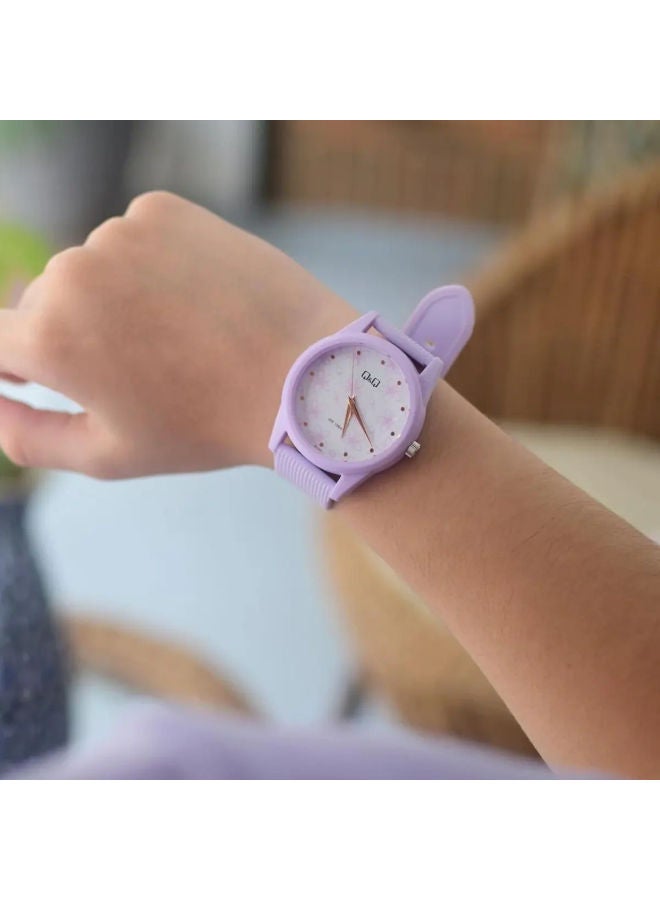 Q&Q Resin Analog Wrist Watch V01A-004VY - Image 3