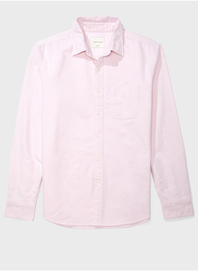 American Eagle - قميص أساسي بقصّة عادية - Image 1