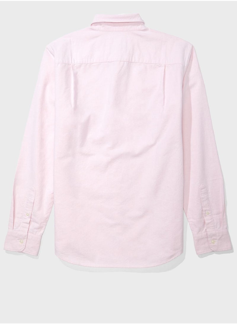 American Eagle - قميص أساسي بقصّة عادية - Image 1