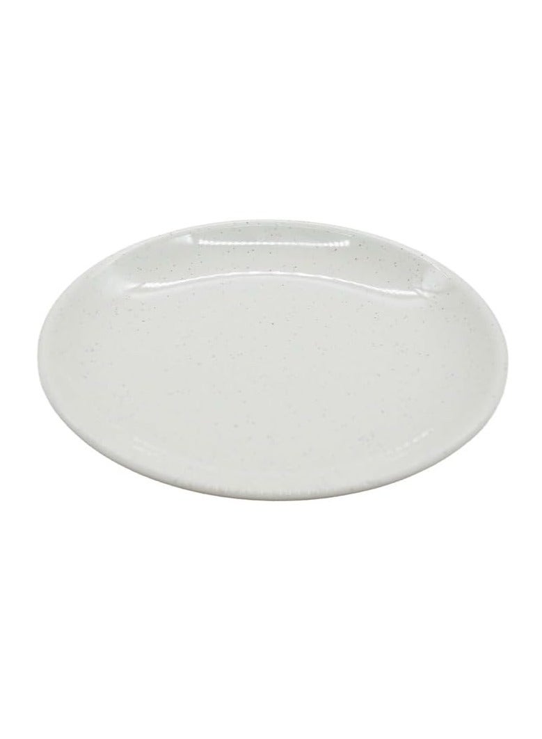AKDC Melamine Coupe Plate Light Stone 7 Inch - Image 3
