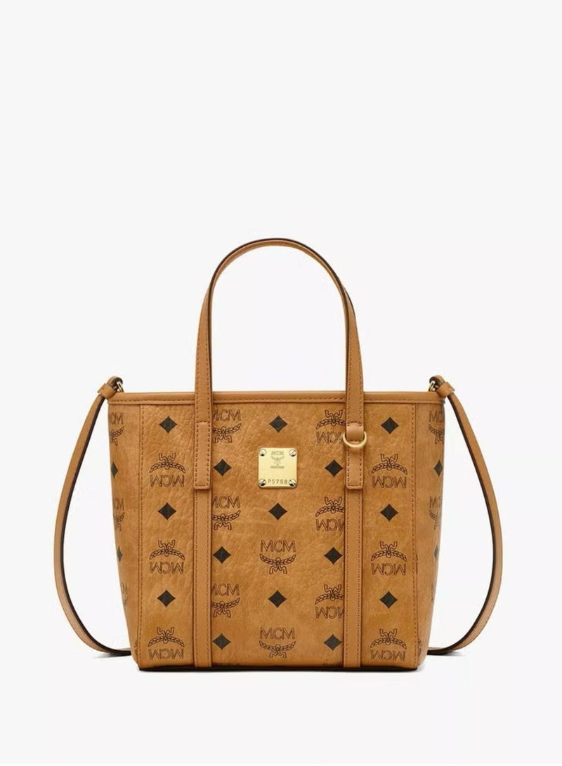 MCM TONI Mini handbag Diagonal tote bag（Brown） - Image 1