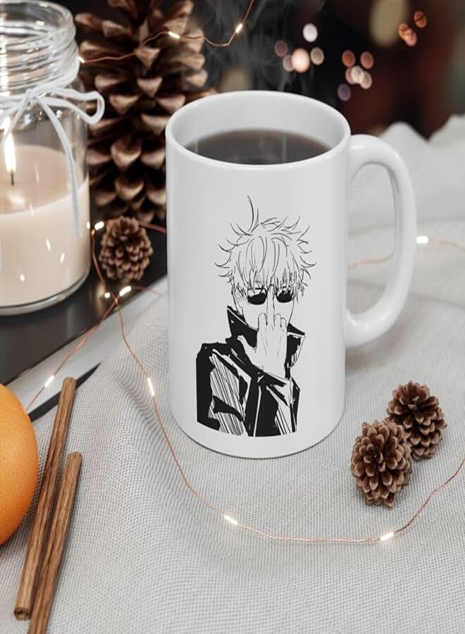 ELLA - Printed Mug - Jujutsu Kaisen - Gojo Funny - 320ml
