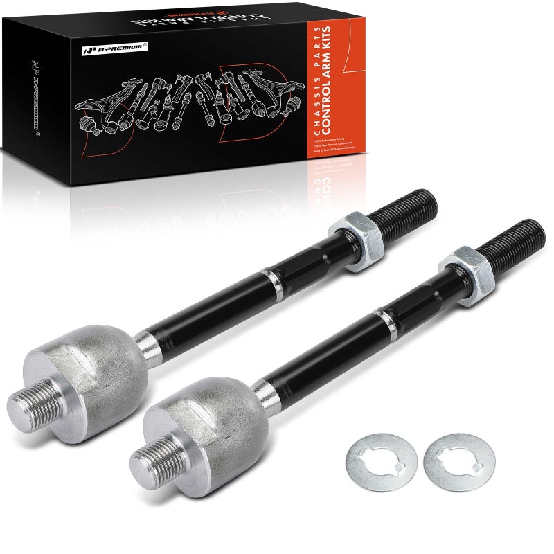 A-Premium APremium 2 x Front Inner Tie Rod Ends Compatible with Lexus LS460 20092017 LS600h 20082015 AWD